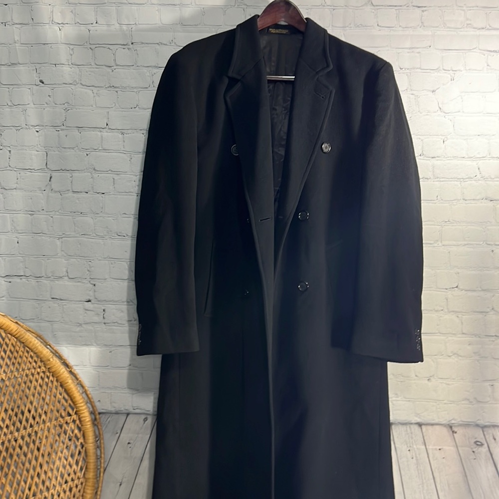 Kasper cashmere blend trench coat